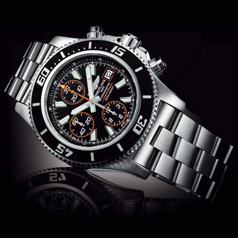 breitling superocean diving watch.